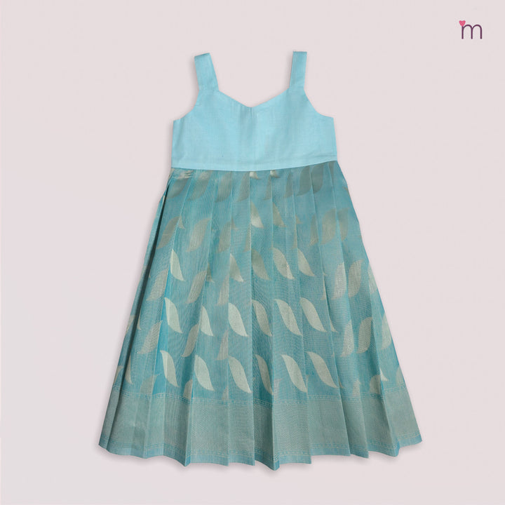 Varsha - Blue Designer Minipattu