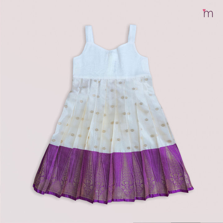 Tulasi - Magenta Pattu Pavadai Minipattu