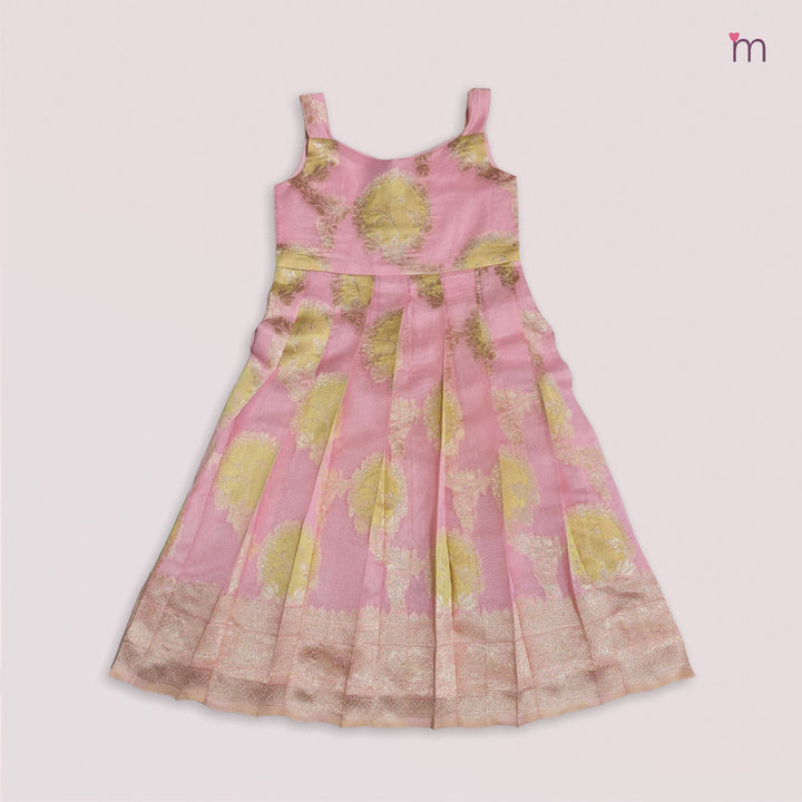 Niharika - Magenta Pink 2 in 1 Designer MiniPattu