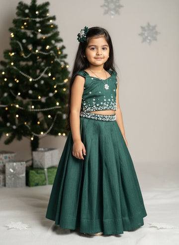 Jingle - Green Designer Minipattu