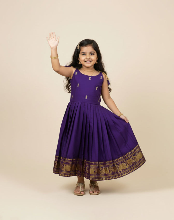 Tejas - Violet Butta Frock