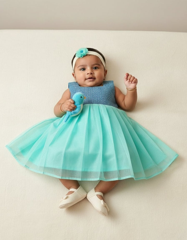 Bindu - Blue Frock Minipattu