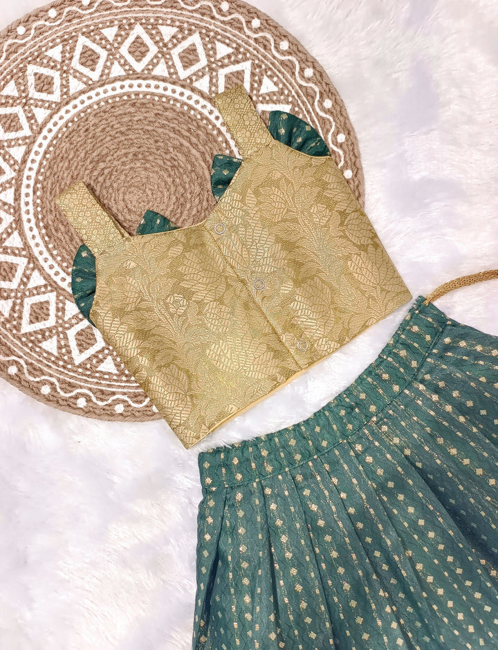 Venba - Gold Green Minipattu