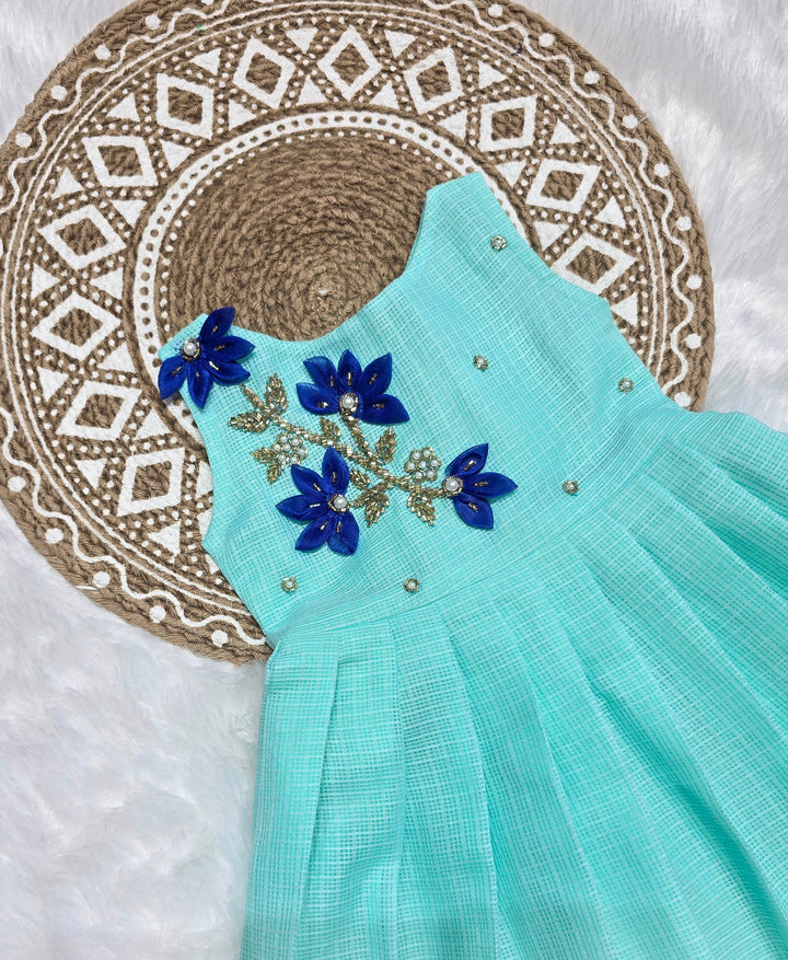 Yashika - Blue Designer Minipattu