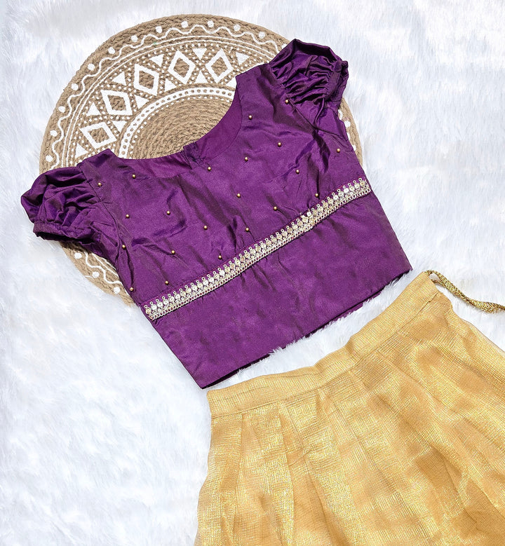 Vainavi - Purple Gold Minipattu