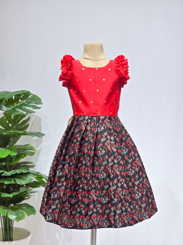 Amara - Red Black Minipattu