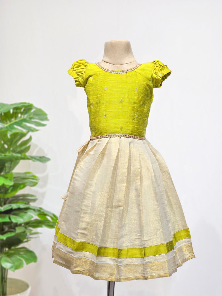 Hridaya - Green Minipattu