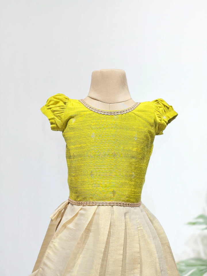 Hridaya - Green Minipattu