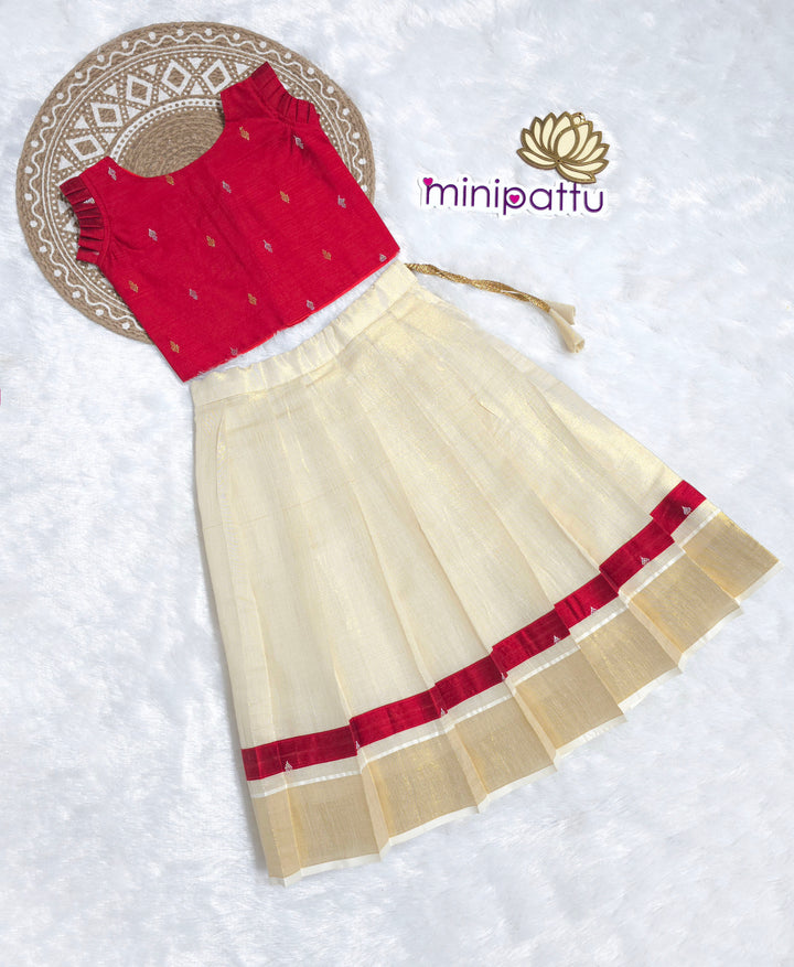 Hridaya - Red Minipattu