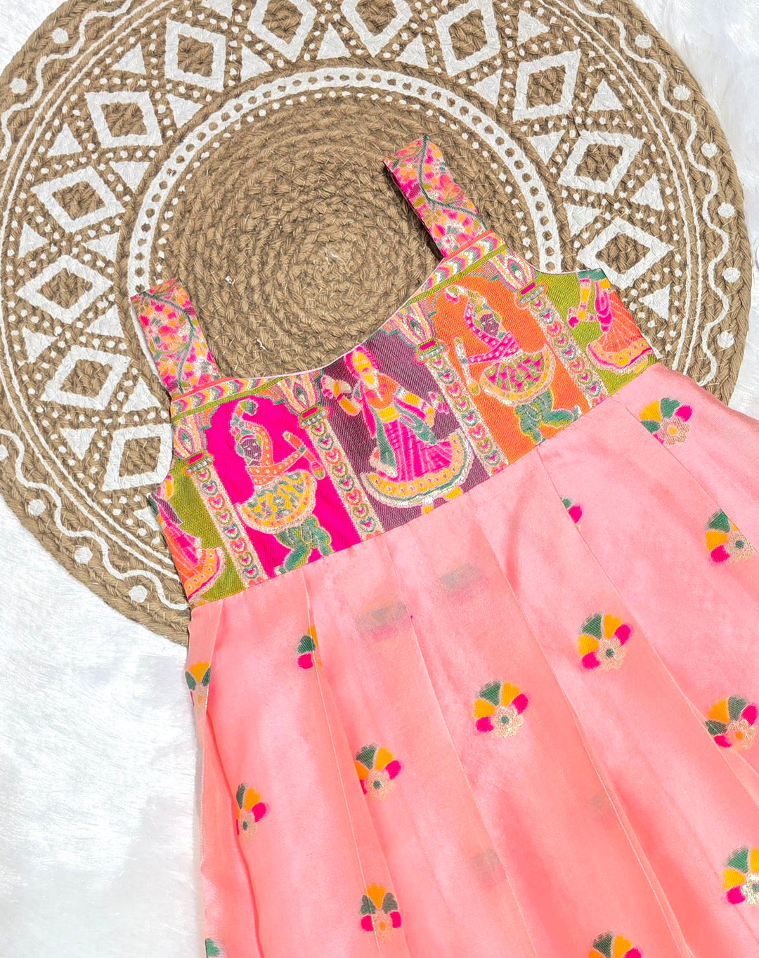 Rishika - Pink Frock Minipattu