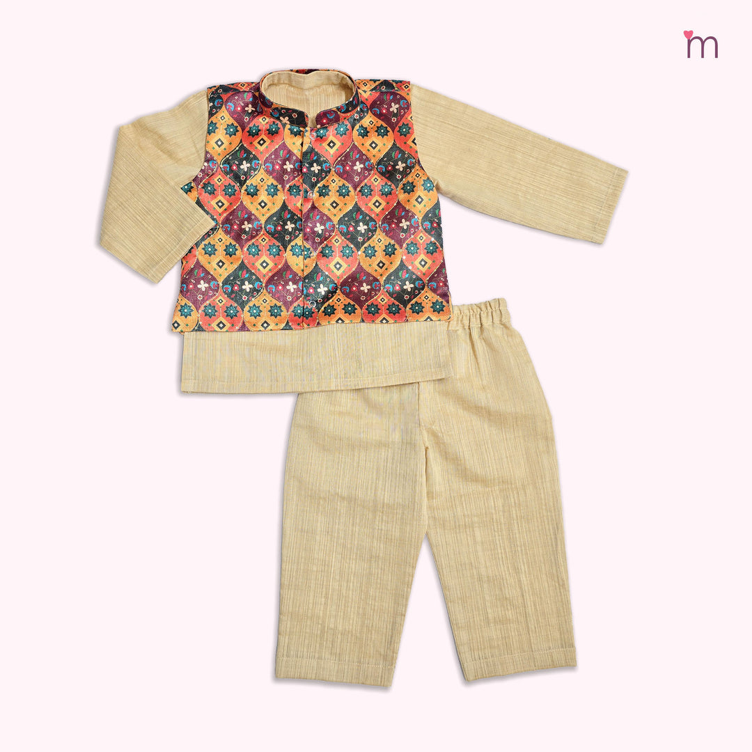 Nishaan - Multi Color Sherwani set