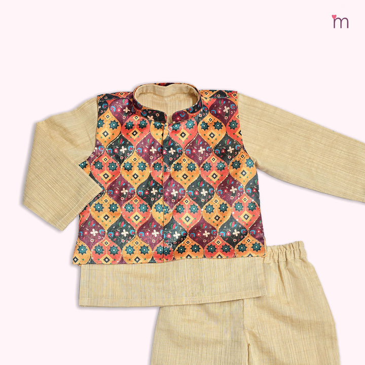 Nishaan - Multi Color Sherwani set