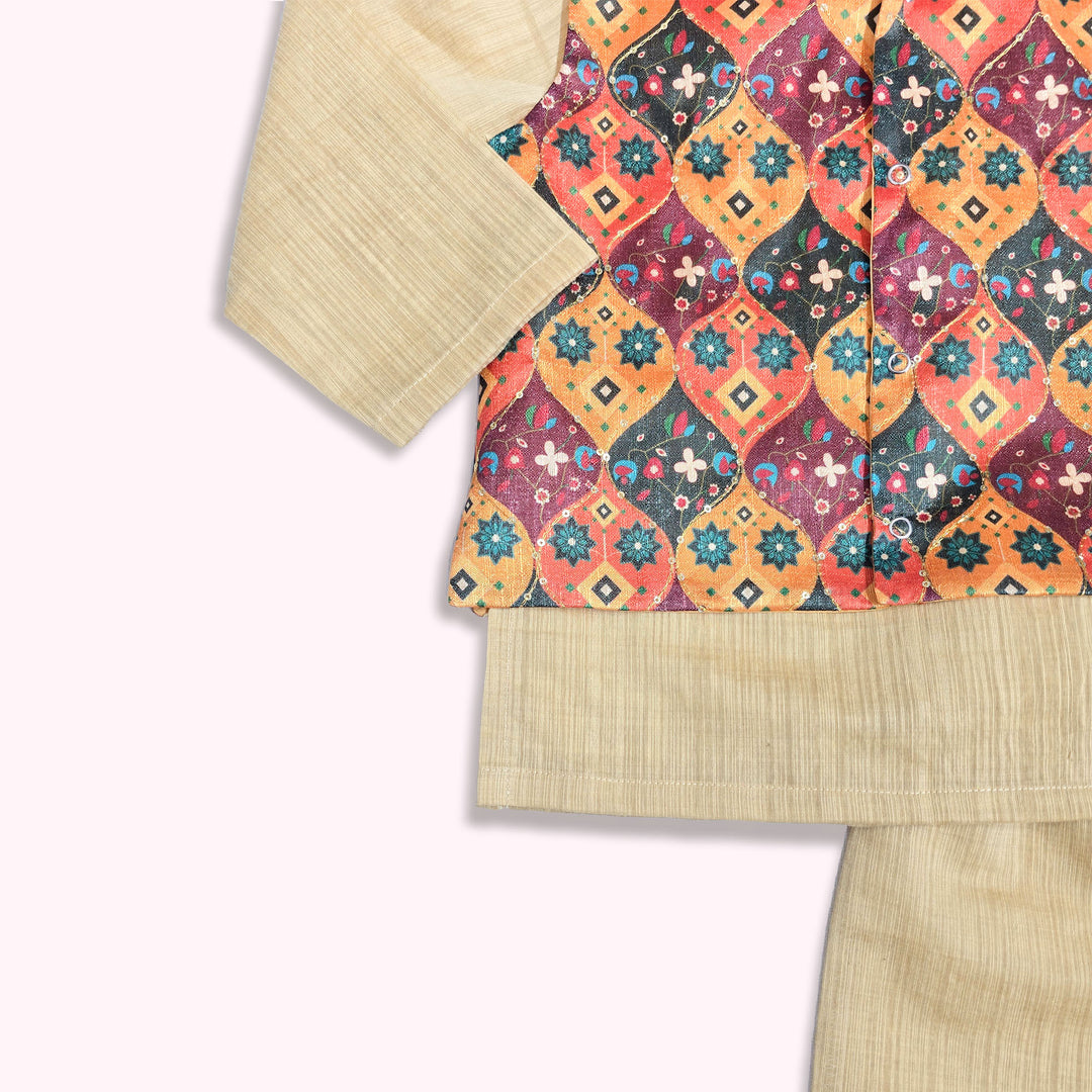 Nishaan - Multi Color Sherwani set