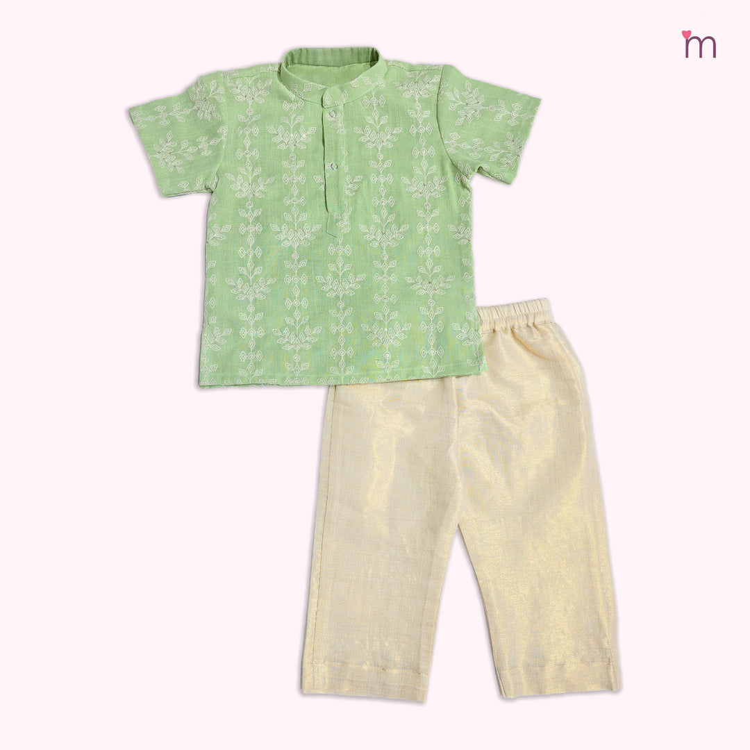 Rohan - Pastel green Kurta & Pant set