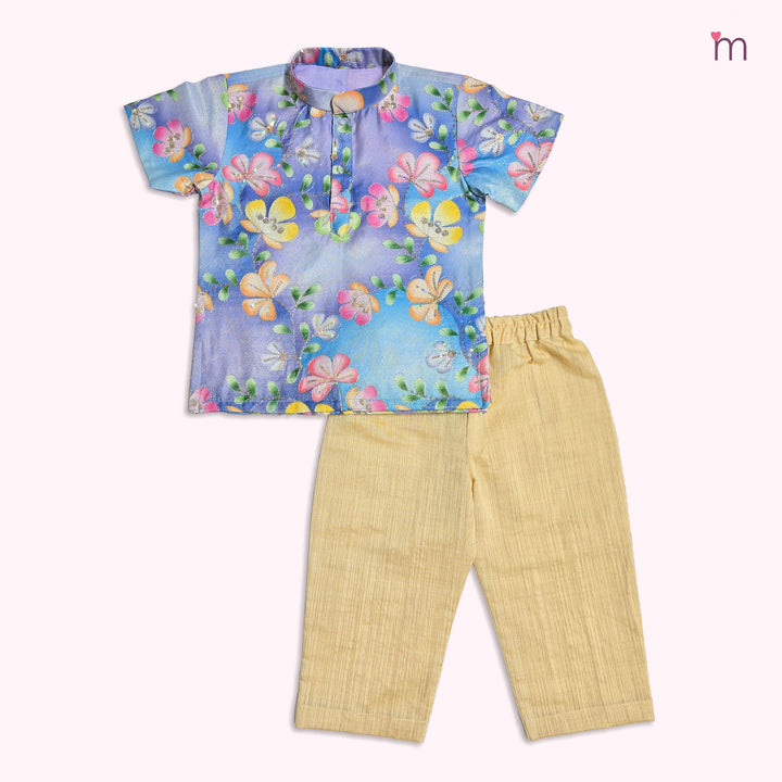 Vishal - Lavender Kurta & Pant set
