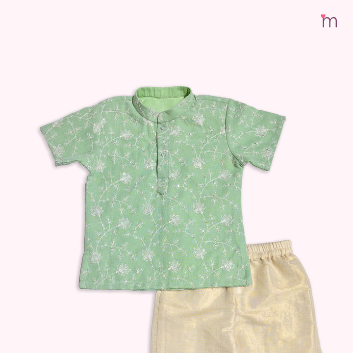 Rohan - Pista green Kurta & Pant set