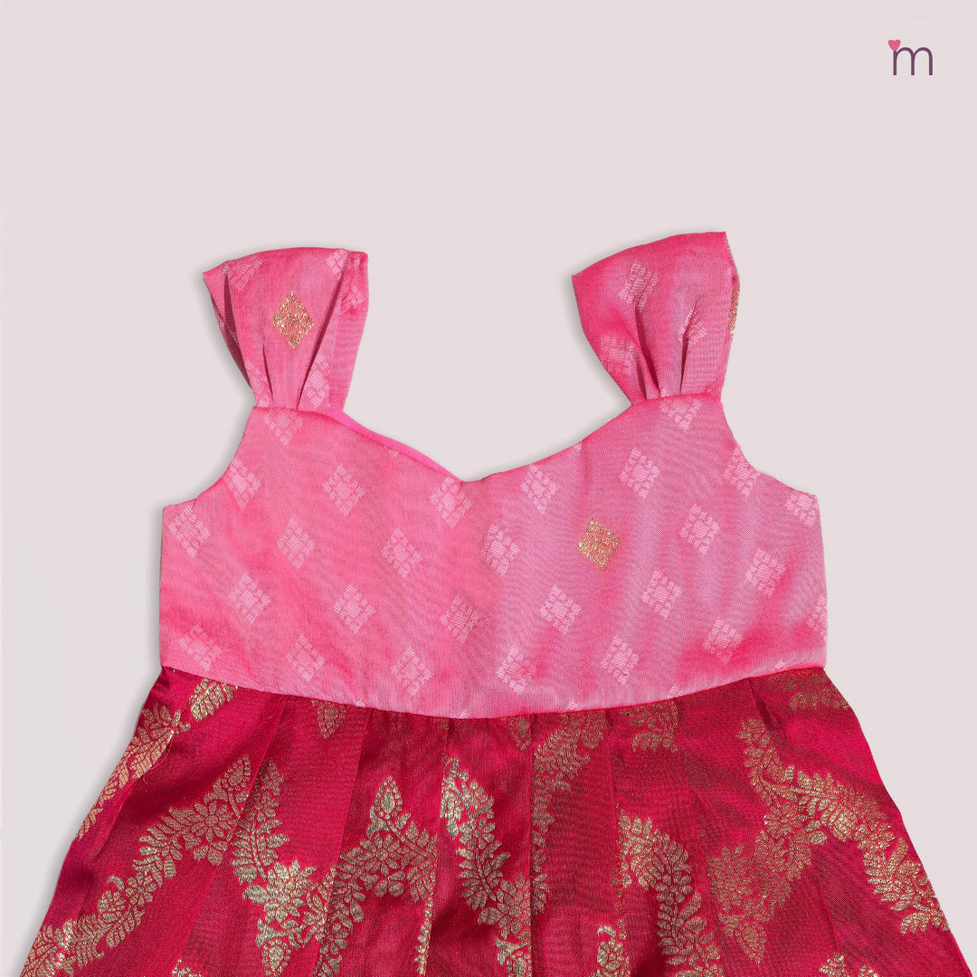 Mazhalai - Pink Frock Minipattu