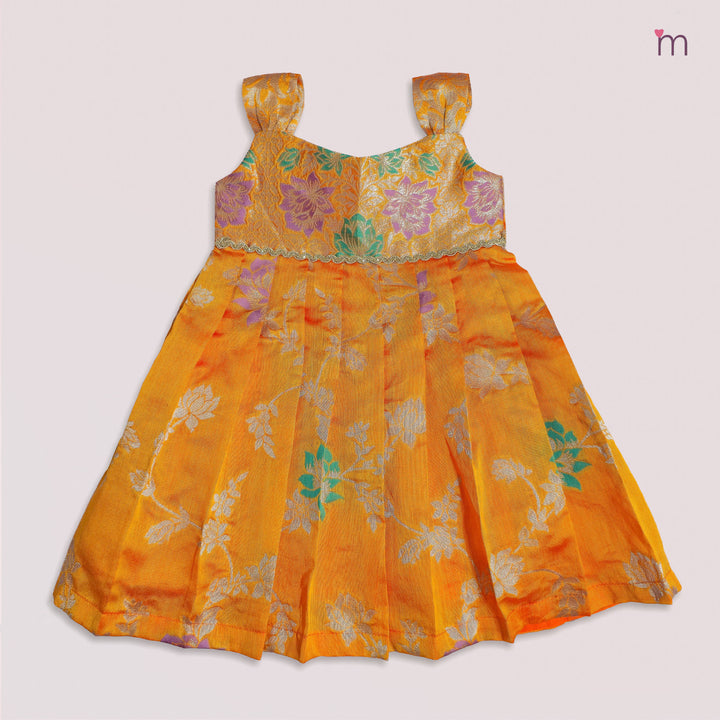 Anika - Yellow Frock Minipattu