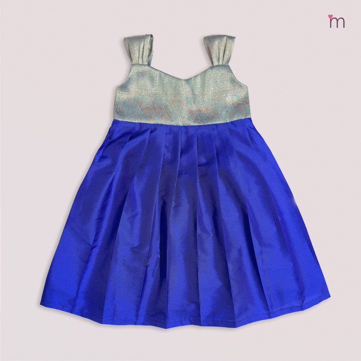 Mazhalai - Blue Frock Minipattu