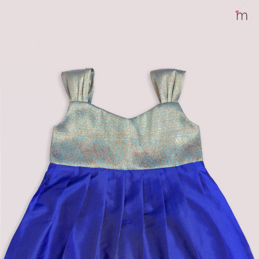 Mazhalai - Blue Frock Minipattu