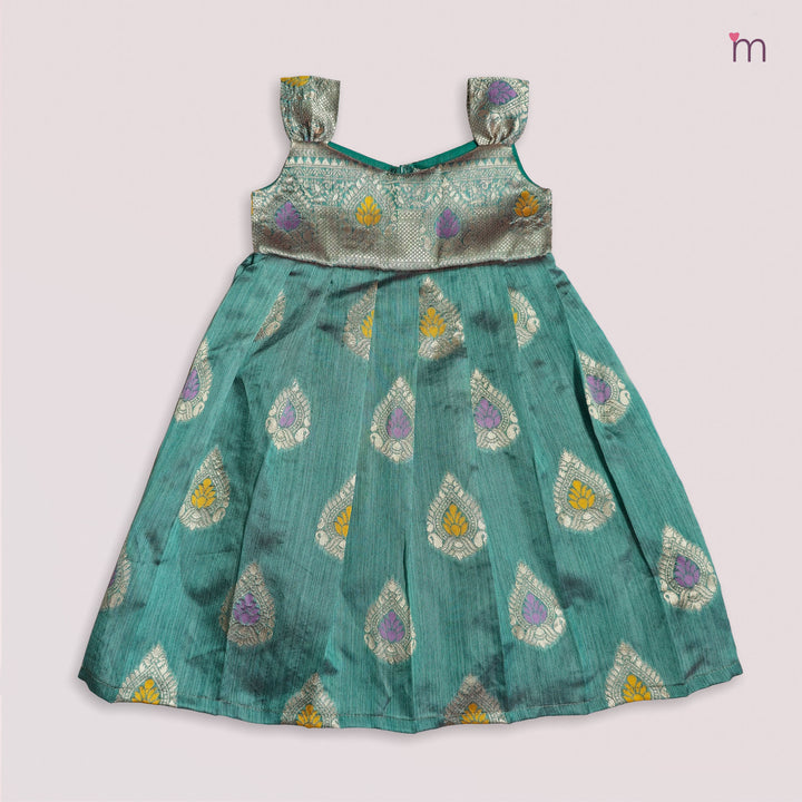 Anika - Green Frock Minipattu