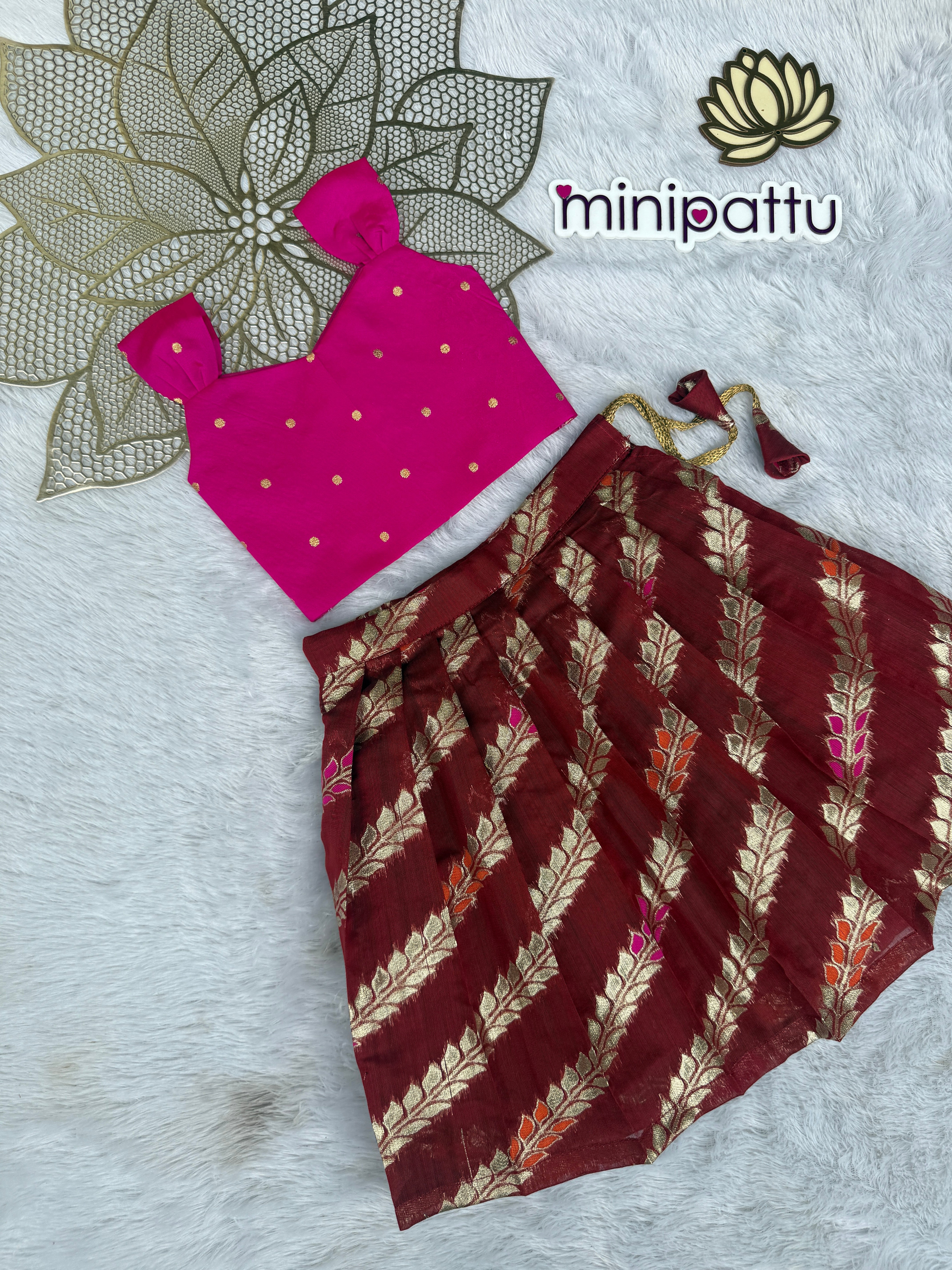 Sahana - Pink Red Minipattu