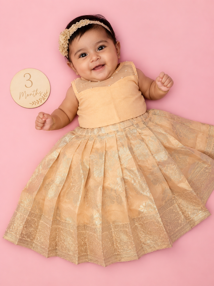 NB Isha Peach Minipattu