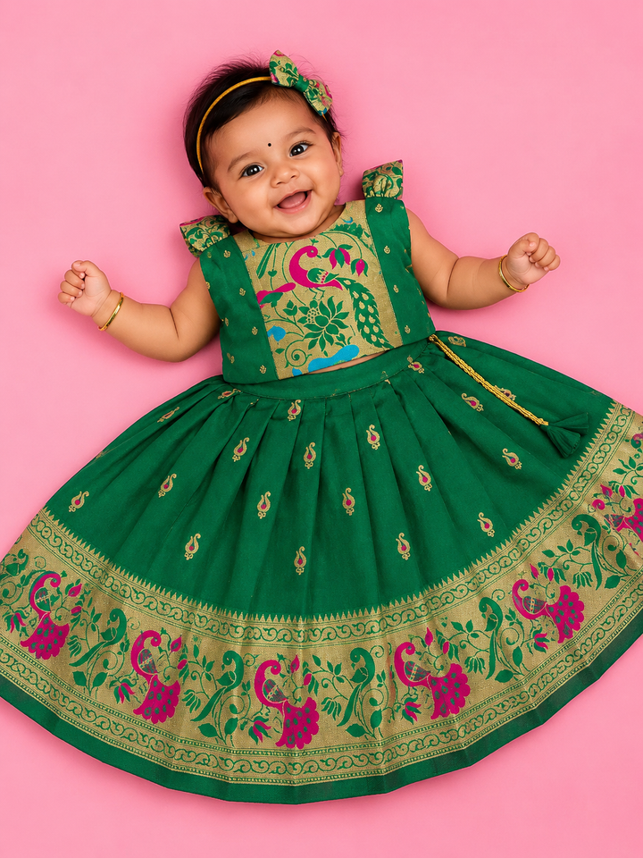 NB Mayuri Green Minipattu
