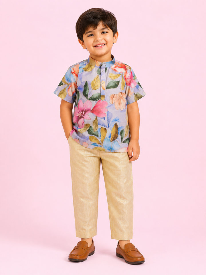 Vishal - Multi color Kurta & Pant set
