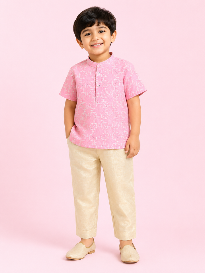Rohan - Pink Kurta & Pant set