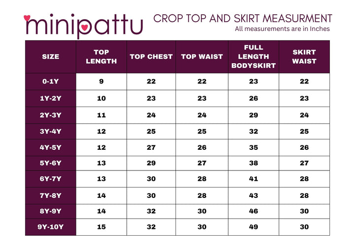 Sukriti - Violet Orange Pattu Pavadai Minipattu