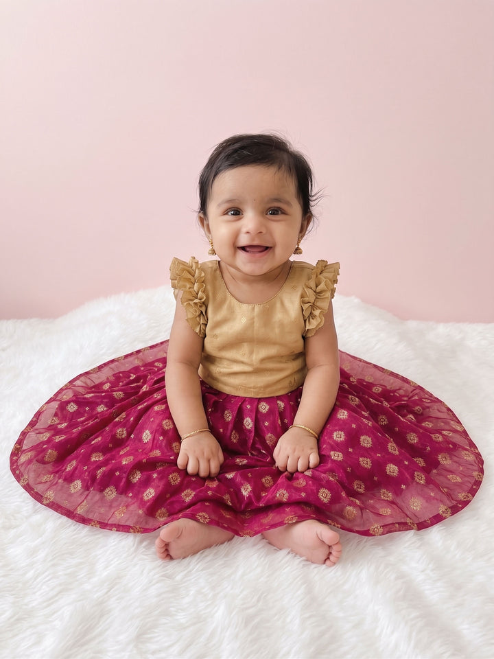 NB Rithanya Pink Minipattu