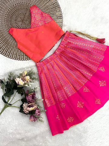 Meera - Hot Pink Designer Minipattu