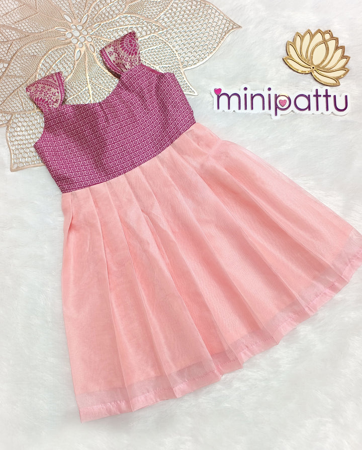 Bindu - Pink Frock Minipattu