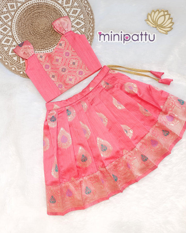 Maya - Pink Designer Minipattu