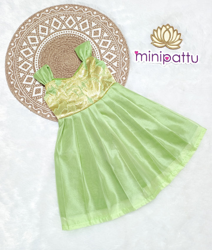 Iyla - Green Frock Minipattu