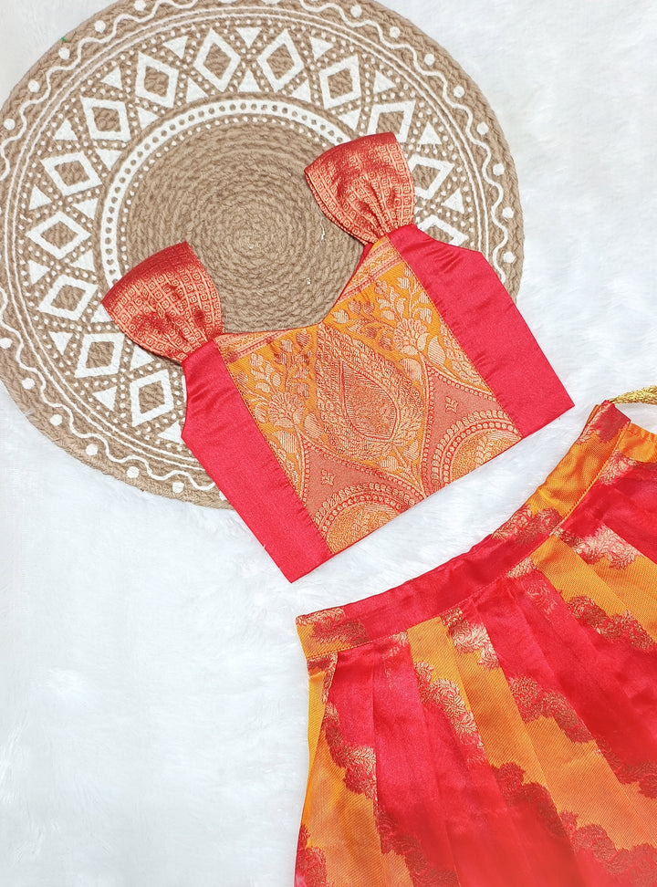 Maya - Red Mustard Designer Minipattu