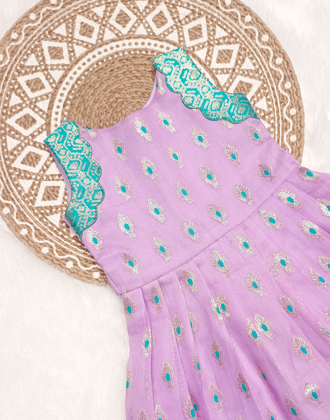 Roshini - Lavender Frock Minipattu
