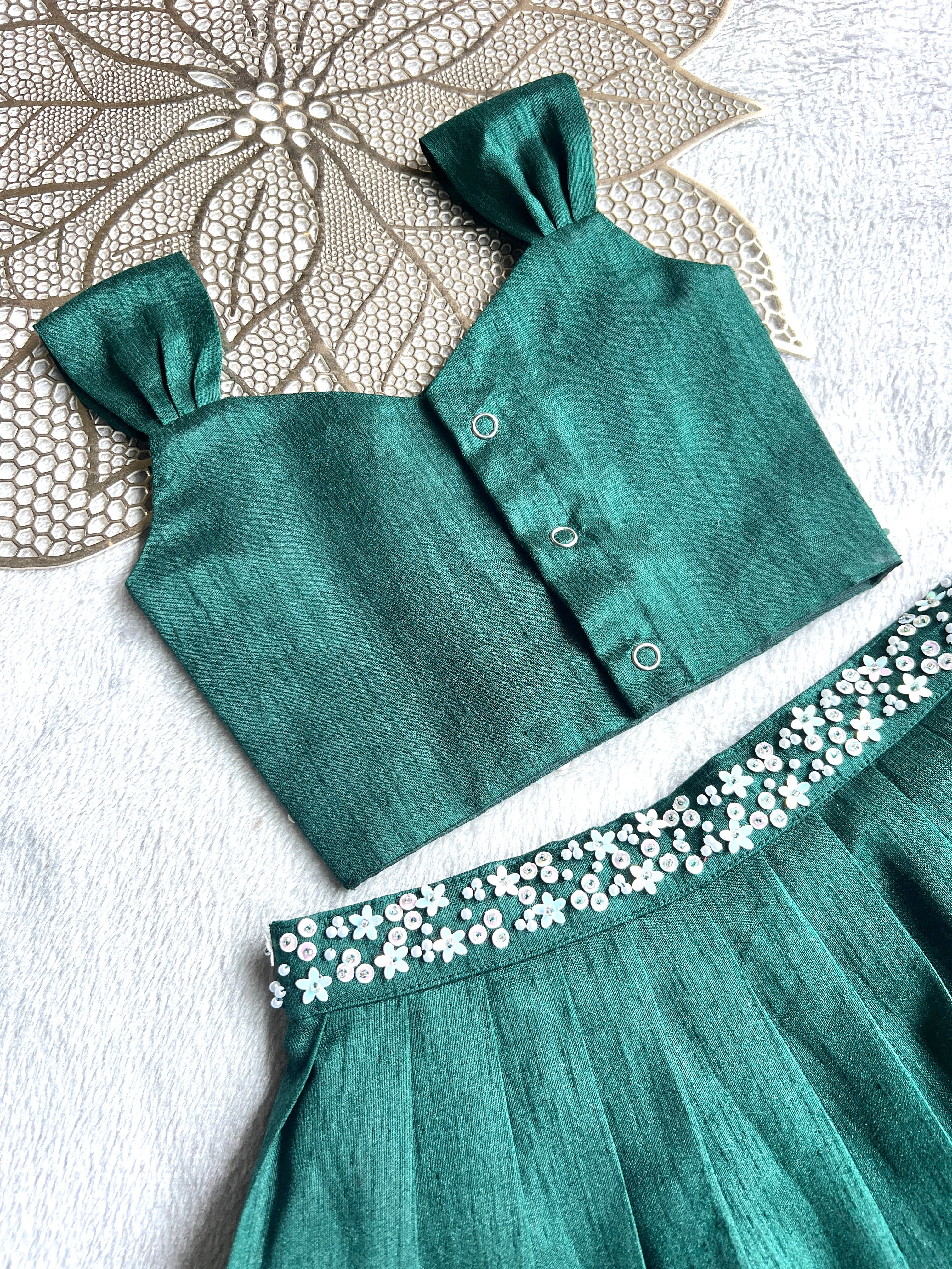 Jingle - Green Designer Minipattu