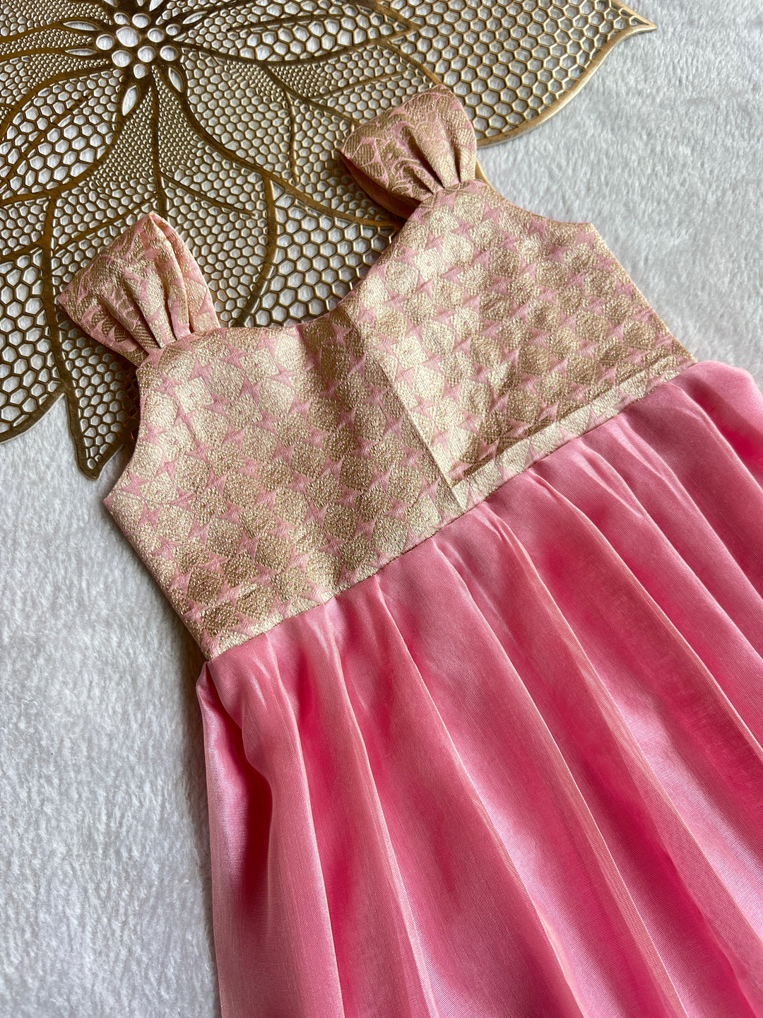 Anvika - Pink Frock Minipattu