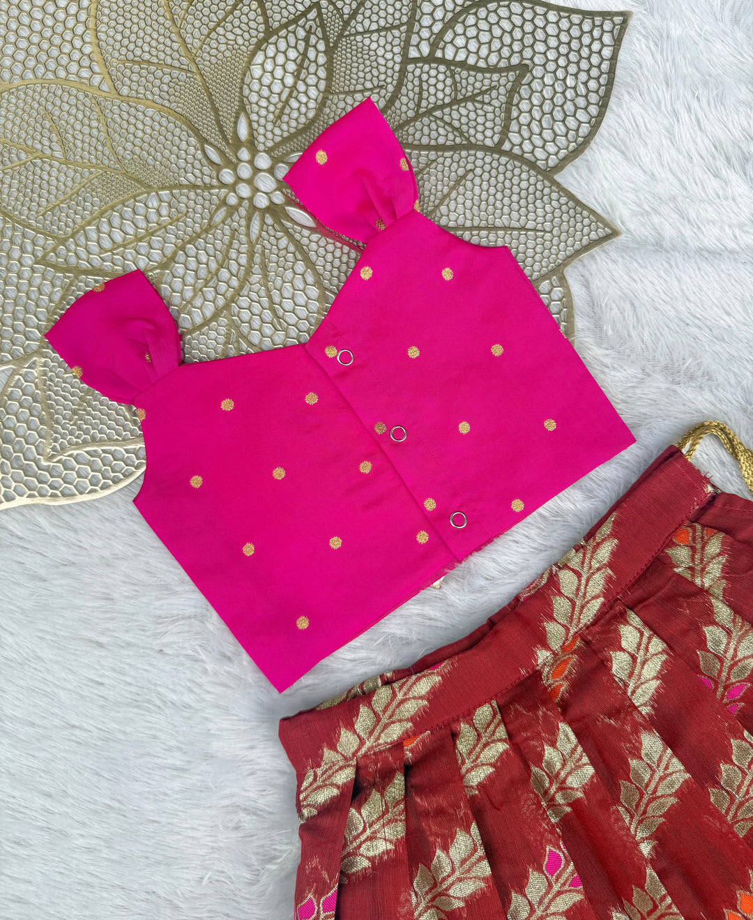 Sahana - Pink Red Minipattu