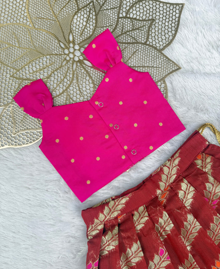 Sahana - Pink Red Minipattu