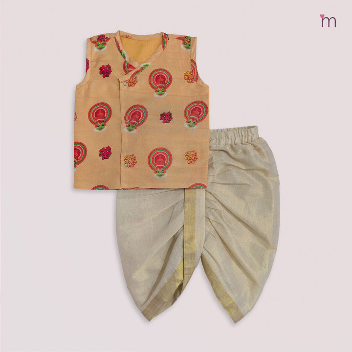 Little Kathakali Jabla Set Minipattu