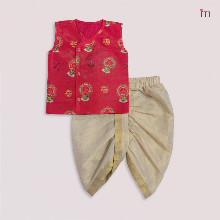 Little Kathakali Jabla Set Minipattu