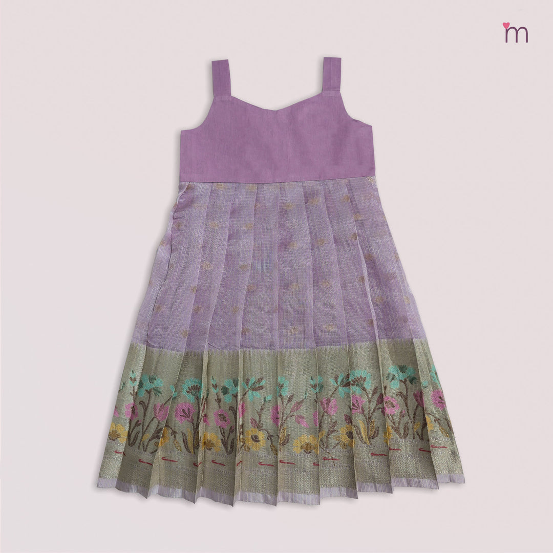 Vihana - Blue Lavender Pattu Pavadai Minipattu