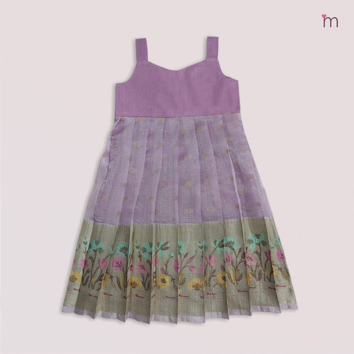 Vihana - Blue Lavender Pattu Pavadai Minipattu