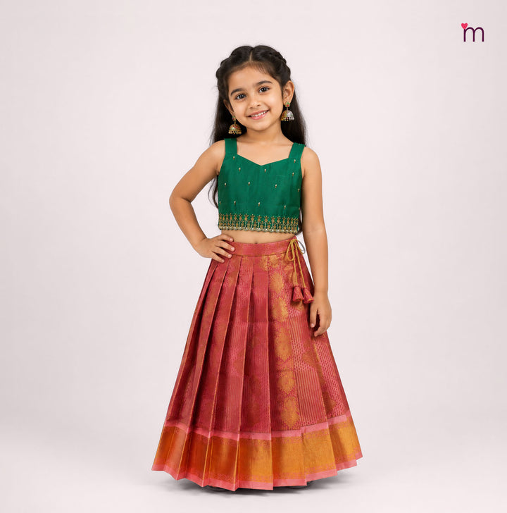Nila - Green Pink Minipattu