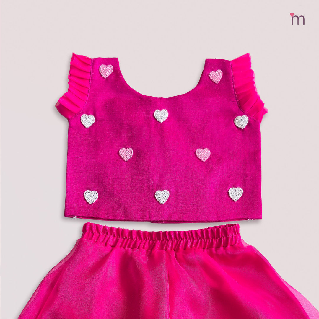 Yashvi - Magenta Pink Designer Minipattu