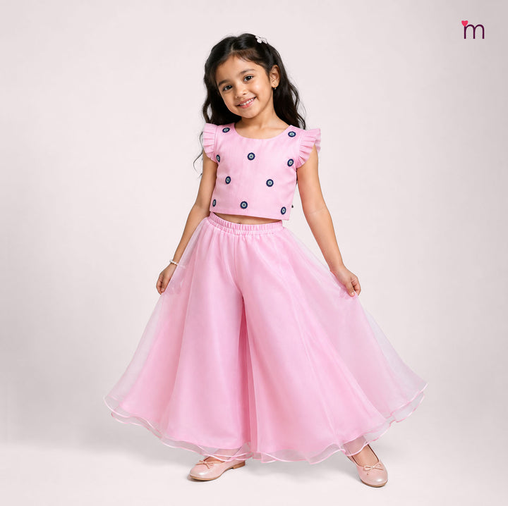 Yashvi - Baby Pink Designer Minipattu