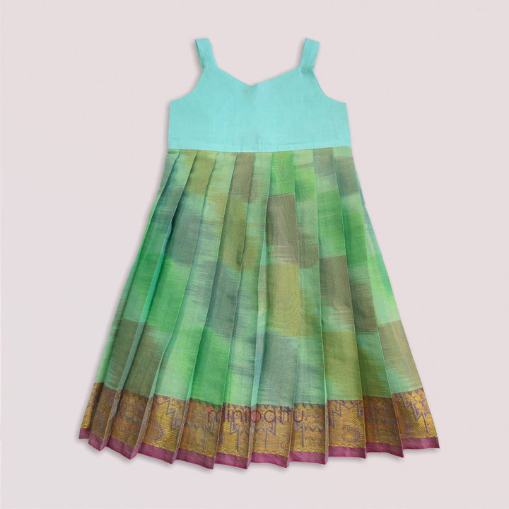 Varshini- Purple Tie-Dye Designer Minipattu
